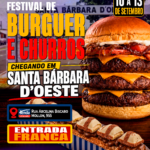Região recebe festival de burgers e churros com entrada gratuita em setembro 11 santa barbara feed 1