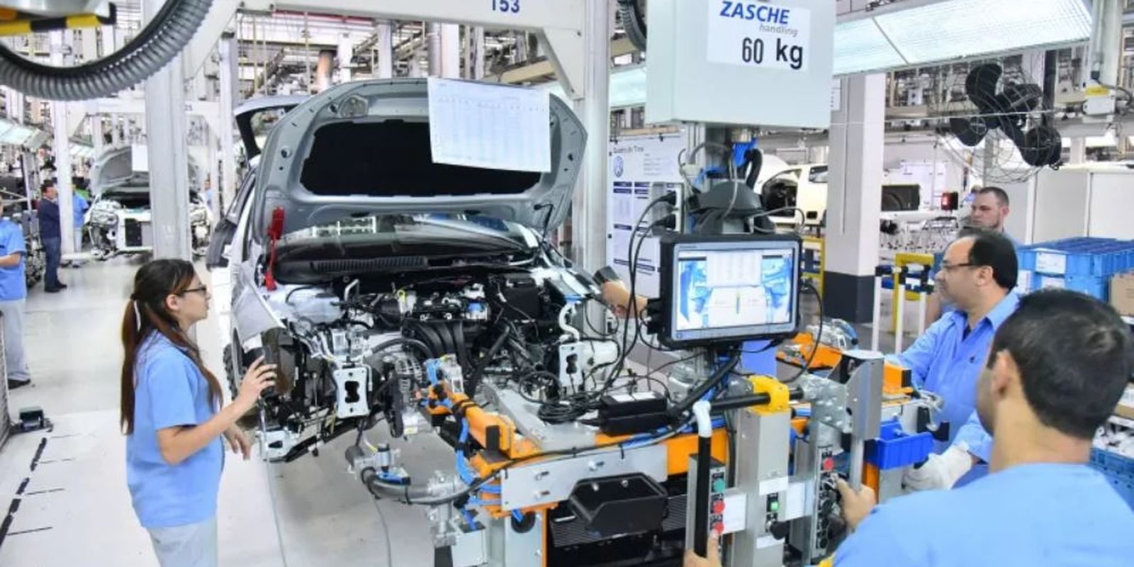 PIB brasileiro tem 5º maior crescimento no segundo trimestre 5 volkswagen fabrica