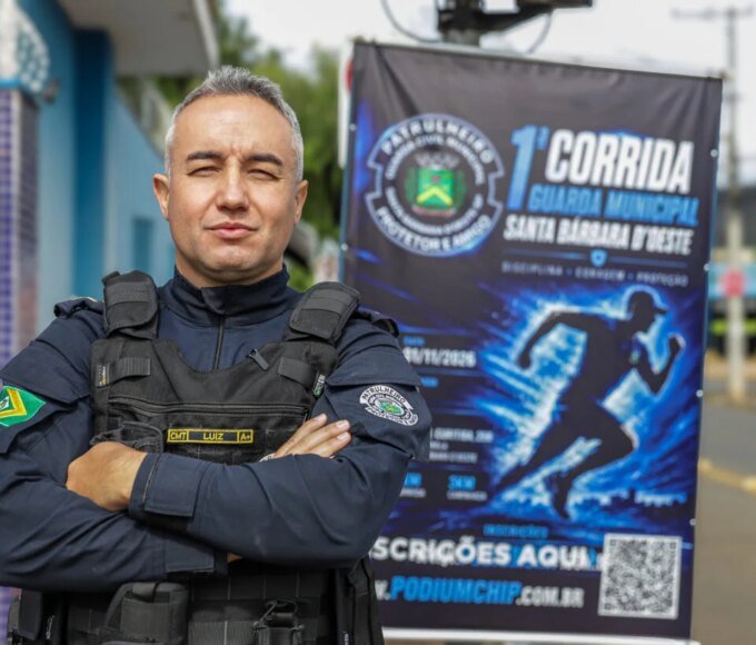 Inscrições para a 1ª Corrida da Guarda Municipal terminam neste domingo (25) 15 COMANDANTE LUIZ 1024x819