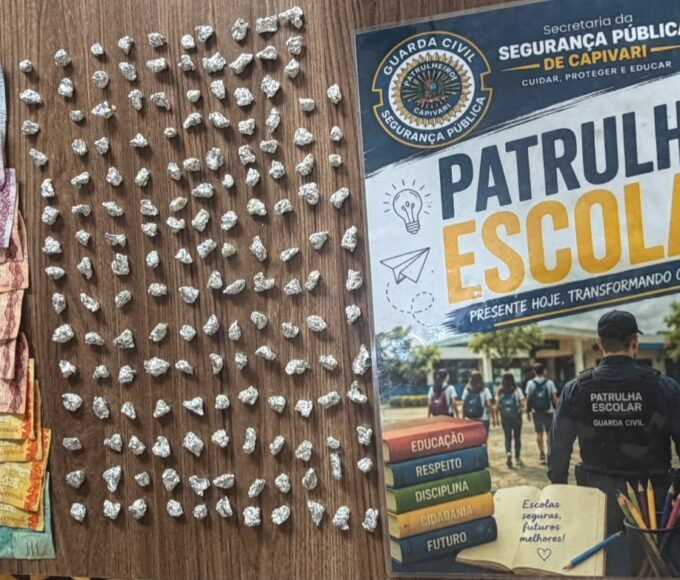 Adolescente é apreendido pela Guarda Civil de Capivari por tráfico de drogas no bairro Moreto 14 OCORRENCIA DROGAS MORETO 5 10
