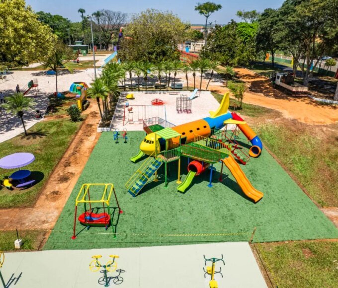 SBO Kids 2026 terá atrações gratuitas para crianças em Santa Bárbara d’Oeste 15 Pq do Panambi Drone 1024x682
