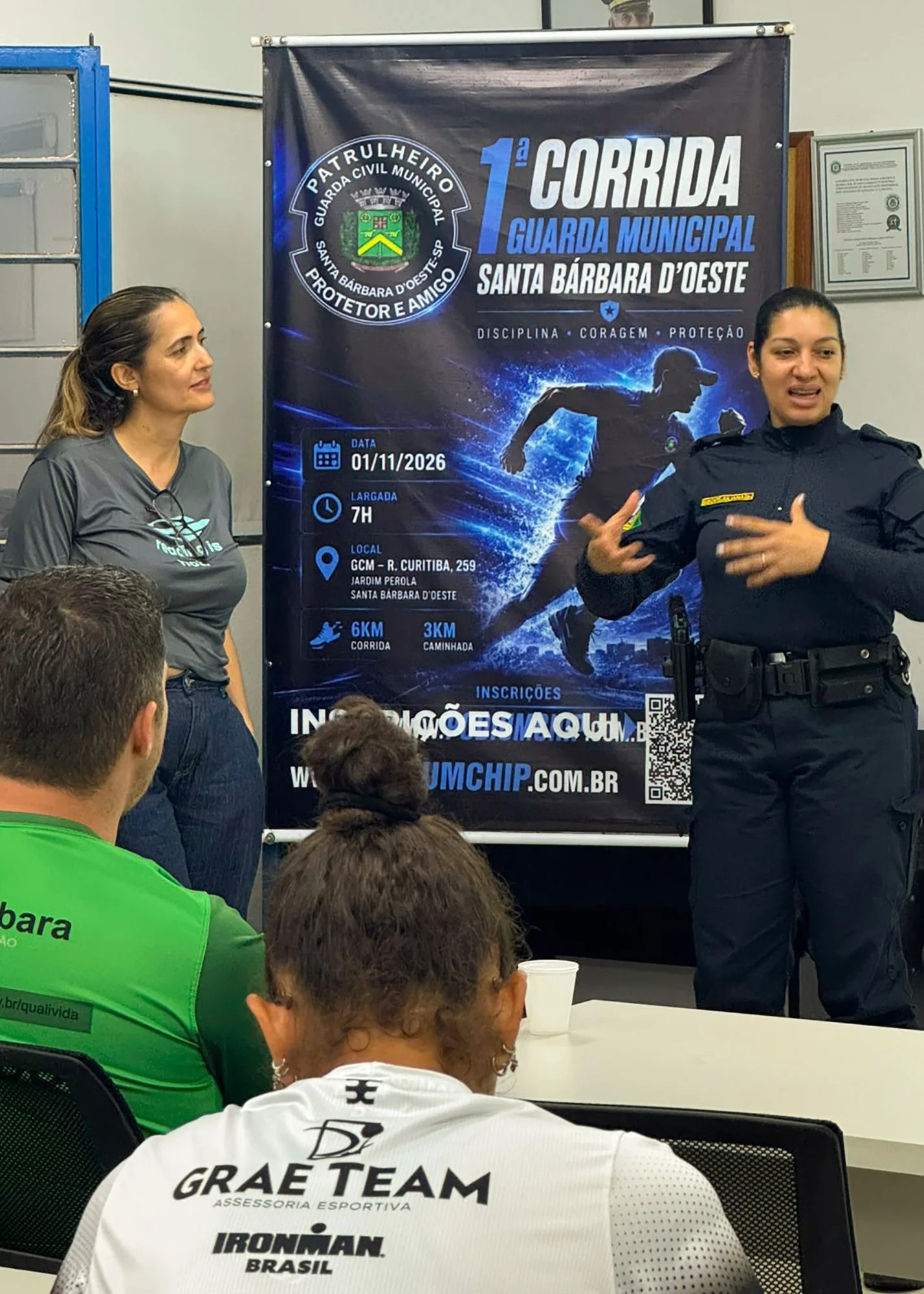 1ª Corrida da Guarda Municipal de Santa Bárbara d’Oeste será realizada em 1º de novembro 5 lancamento corrida gcm 01