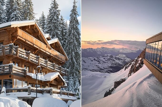 The Lodge, propriedade da Virgin Limited Edition em Verbier, na Suíça, anuncia colaboração inédita com a Cabane Tortin, chalé a 3.000 metros de altitude 24 the loudge